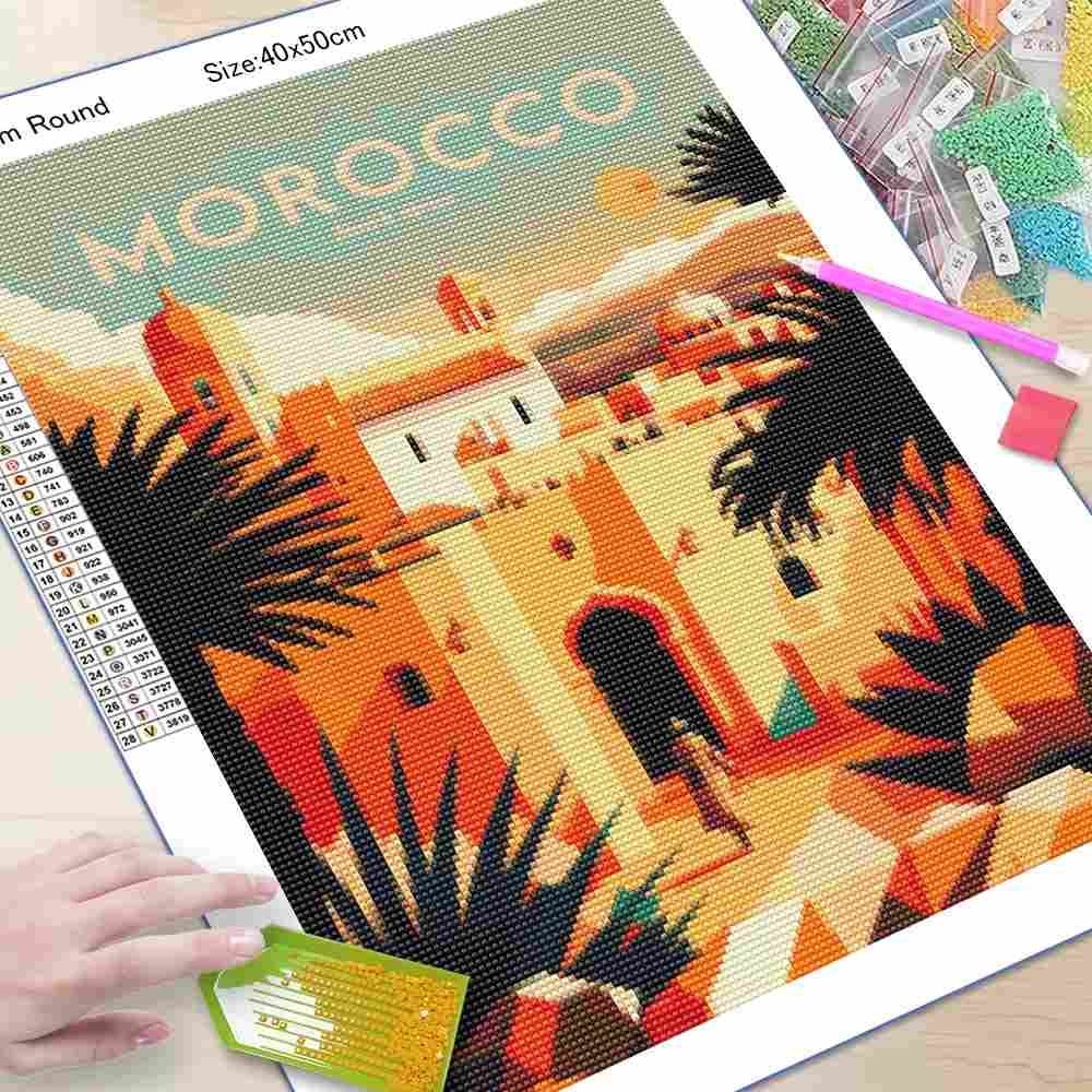 Valparaíso Travel Print Poster - Resin Art Wallpaper 评论和价格