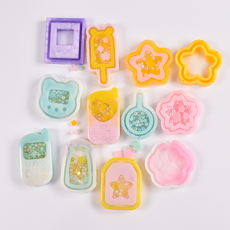 Resin Shaker Molds Set Charms  - Resin Art Equipment 评论和价格