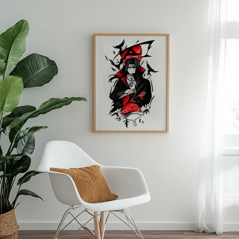 Naruto Itachi Anime 5D Full Ro - Resin Art Wallpaper 评论和价格