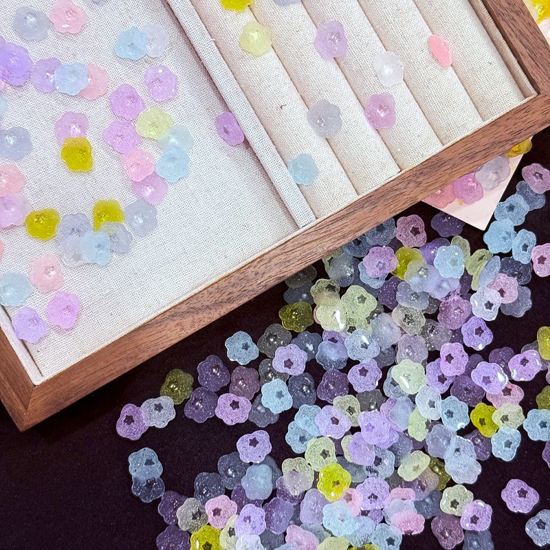 50Pcs 11X10.5mm Mini Sugar Clo - Resin Art Case 评论和价格