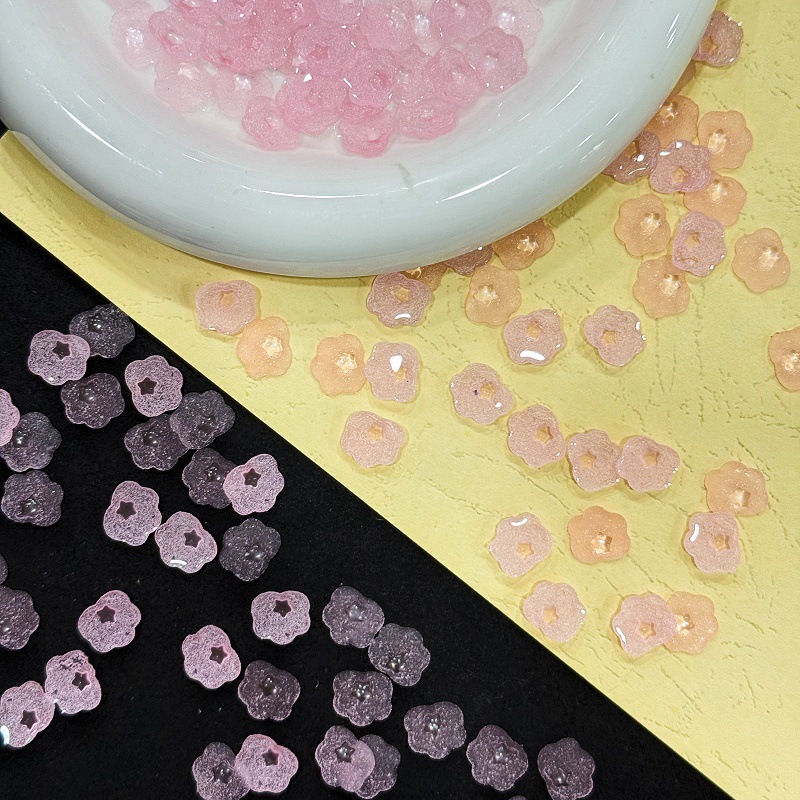 50Pcs 11X10.5mm Mini Sugar Clo - Resin Art Case 评论和价格