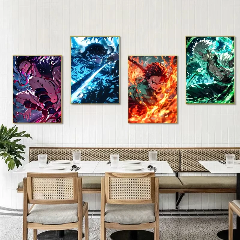 Demon Slayer Anime 5D Full Rou - Resin Art Wallpaper 评论和价格
