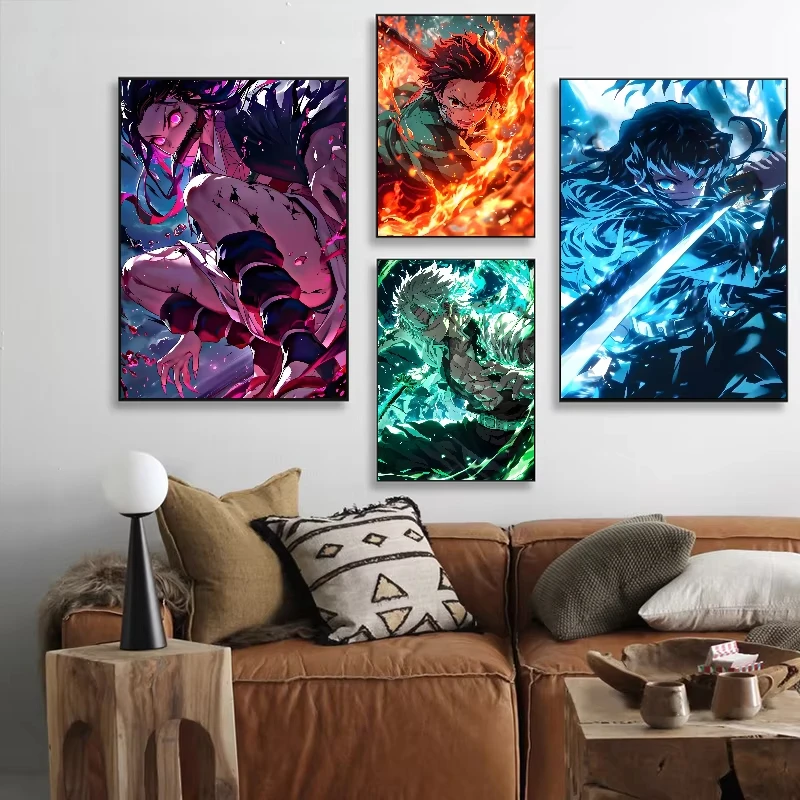 Demon Slayer Anime 5D Full Rou - Resin Art Wallpaper 评论和价格