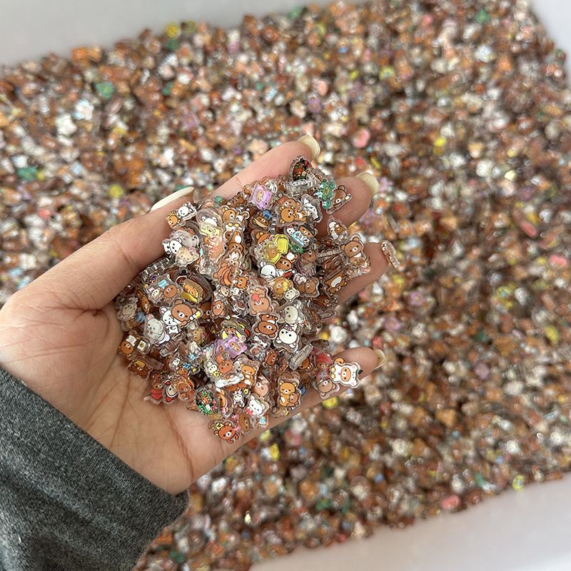 Rilakkuma Acrylic Confetti Pie - Resin Art Case 评论和价格